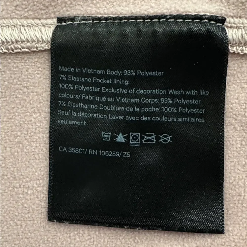 Lululemon Fleece Flurry Pink Hooded Jacket 